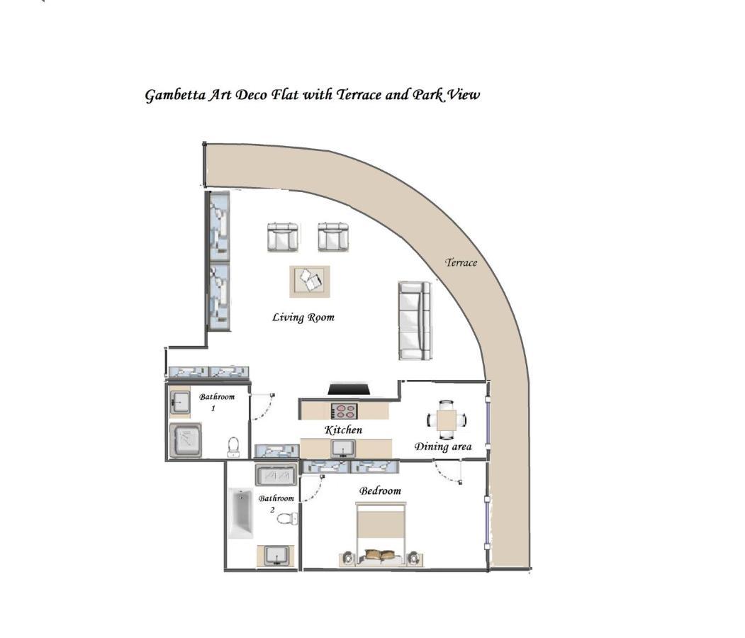 Victor Hugo - Modern And Sunny, Terrace, 2 Baths Apartment Nice Bagian luar foto